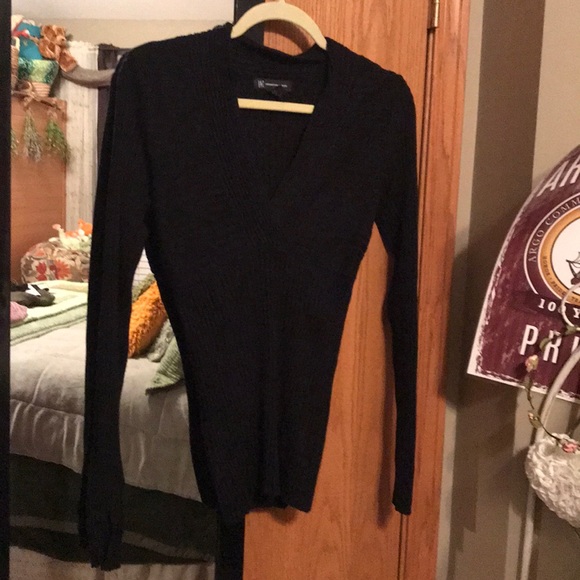 INC International Concepts Sweaters - Long Sleeved V-Neck Sweater